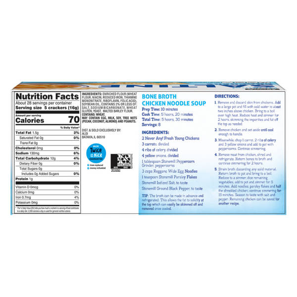 Savoritz Saltine Crackers, 16 oz