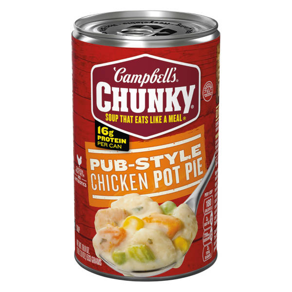 Campbell's Chunky Chicken Pot Pie Soup, 18.8 oz