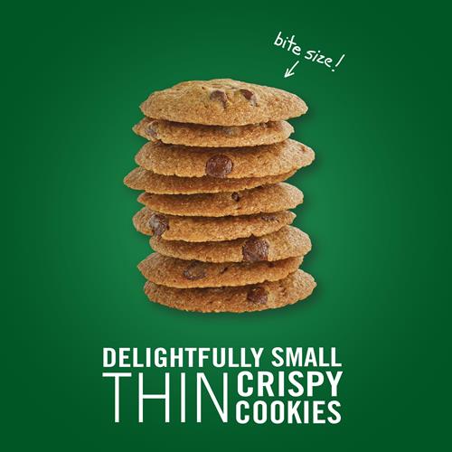 Tates Bake Shop Tiny Chocolate Chip Cookies, 10 Snack Packs