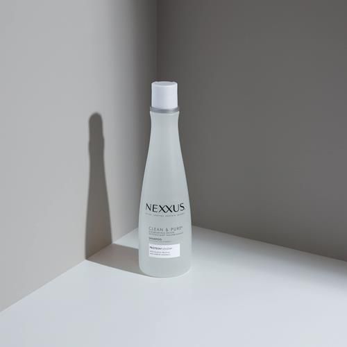 Nexxus Clean And Pure Clarifying Shampoo With Proteinfusion, For Nourished Hair Paraben-Free 13.5 Oz