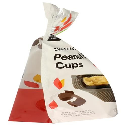Whole Foods Market Mini Dark Chocolate Peanut Butter Cups, 4.7 Ounce