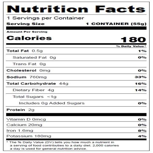 Lotus Foods Garlicky Veggie Rice Ramen Soup Cup, 1.94 Oz