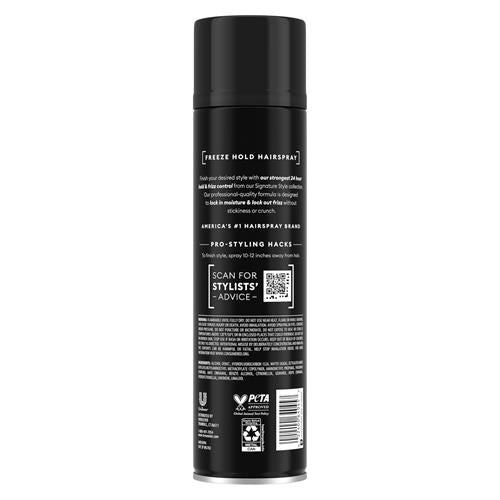 Tresemmé Freeze Hold Hairspray For 24-Hour Frizz Control And All-Day Humidity Resistance 11 Oz