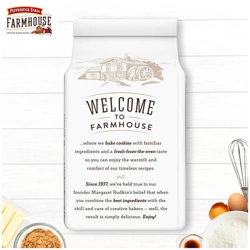 Pepperidge Farm Farmhouse Thin & Crispy Butter Crisp Cookies, 6.9 Oz Bag