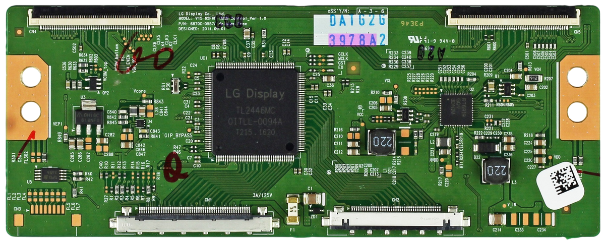 6871L-3978A LG TV Module, T-Con board, 6870C-0557A, V15 65FHD TM20, 65LF6350-UA, 65LF6300-UA