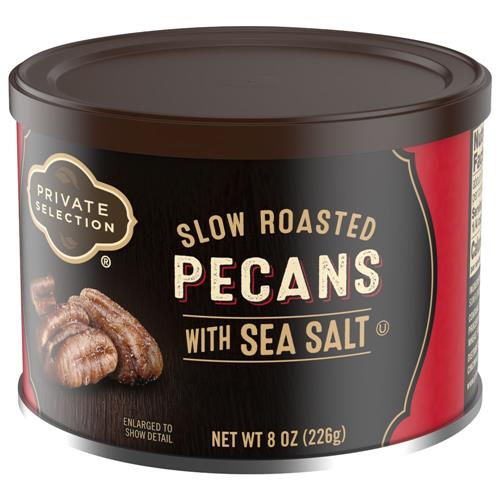Private Selection Slow Roasted Sea Salted Pecans 8 oz