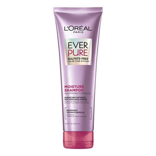L’Oréal Paris Moisture Sulfate Free Shampoo, Hair Care For Color-Treated Hair With Rosemary Botanicals, Everpure, 8.5 Fl Oz