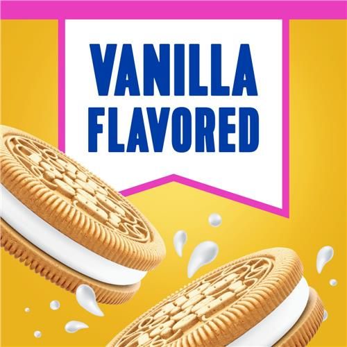 Kroger Kaleidos Golden Double Filled Vanilla Cream Sandwich Cookies Family Size 20 oz