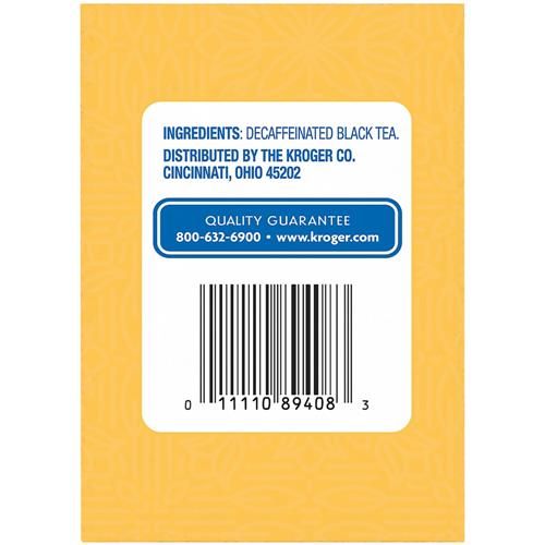 Kroger Decaf Iced Tea Bags 24 ct