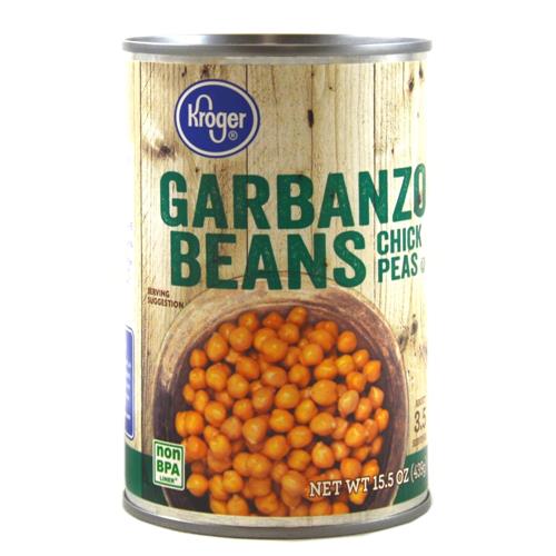 Kroger Garbanzo Beans Chick-Peas 15.5 oz