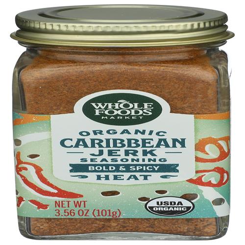 Whole Foods Market, Organic Caribbean Jerk Spice Blend, 3.56 Ounce