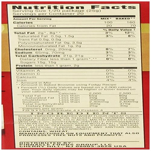 Duncan Hines Brownie Mix, Milk Chocolate, 18 Oz