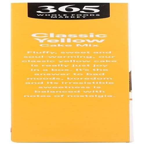 Whole Foods Market, Classic Yellow Cake Mix, 16 Oz