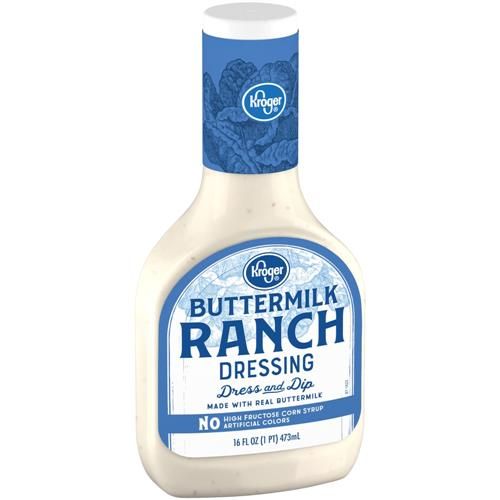 Kroger Buttermilk Ranch Salad Dressing 16 fl oz