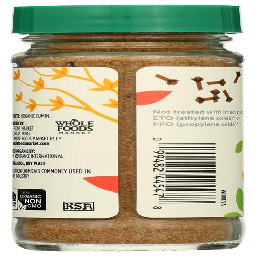 Whole Foods Market Organic Ground Cumin, 1.59 Ounce