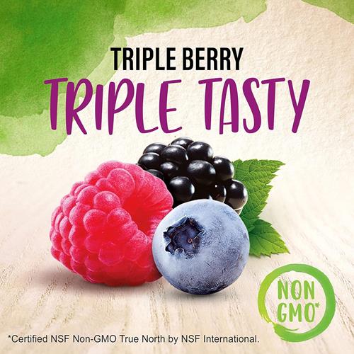 Smuckers Natural Triple Berry Fruit Spread, 17.25 Ounce