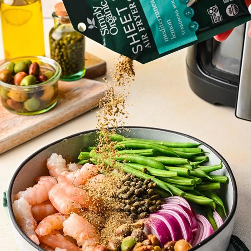Simply Organic, Seasoning Sheet Pan Mediterranean Lemon Organic, 0.88 Ounce