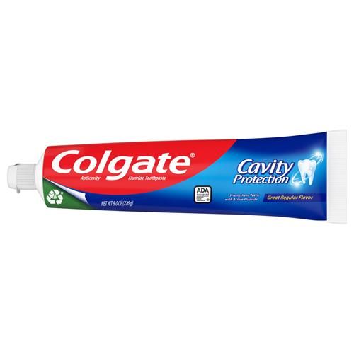 Colgate Cavity Protection Toothpaste With Fluoride - 6 Ounce (Pack Of 2)