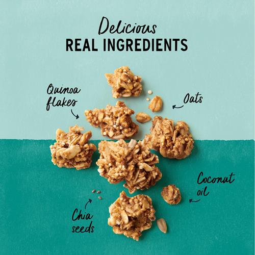 Purely Elizabeth Maple Almond Butter Granola, Made With Organic Oats And Ancient Grains, Gluten-Free, Non-Gmo (10Oz Bag)