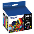 New, Pre-Owned - Epson T202XL/202 Multi-Color (4-Pack) Ink Cartridge, T202XL-BCS
