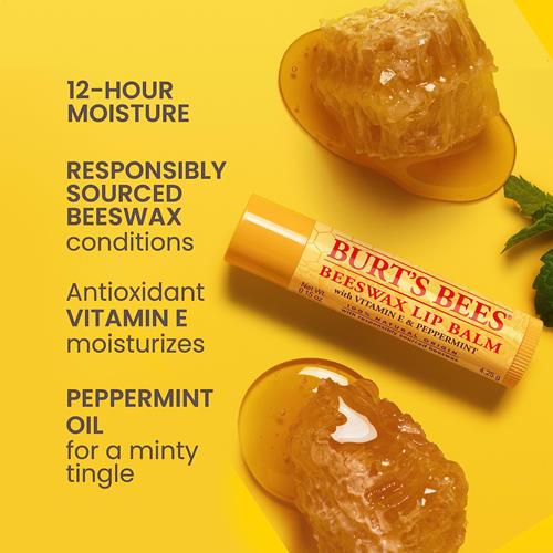 Burts Bees Gifts Ideas - Balm Bouquet Lip Balm Set, Original Beeswax, Vanilla Bean, Cucumber Mint, Coconut & Pear Pack, Natural Origin Lip Treatment, 4 Tubes, 0.15 Oz.