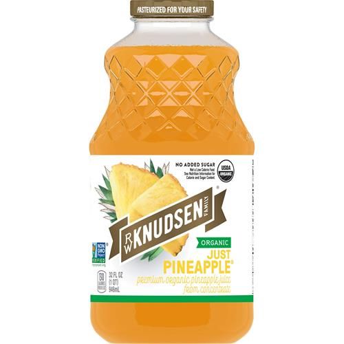 R.W. Knudsen Organic Just Pineapple Juice, 32 Ounces
