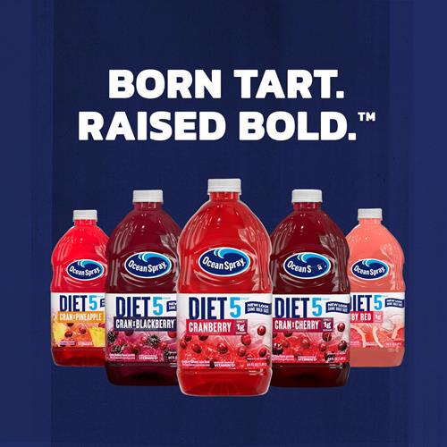 Ocean Spray Diet Cran-Grape Cranberry Grape Juice Drink, 64 Fl Oz Bottle (Pack Of 1)