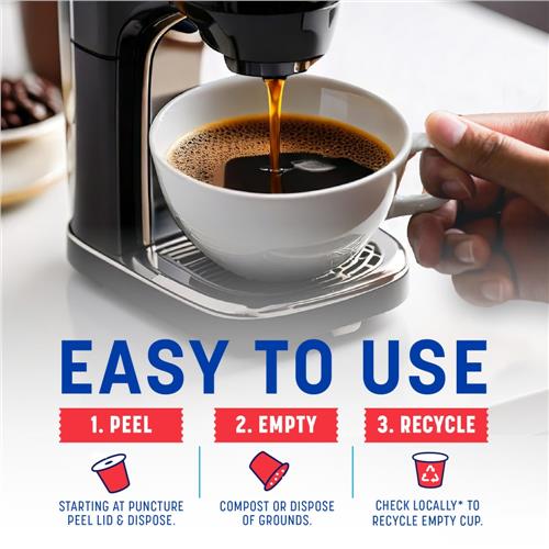Kroger Donut Shop Blend Medium Roast Coffee Pods 120 ct