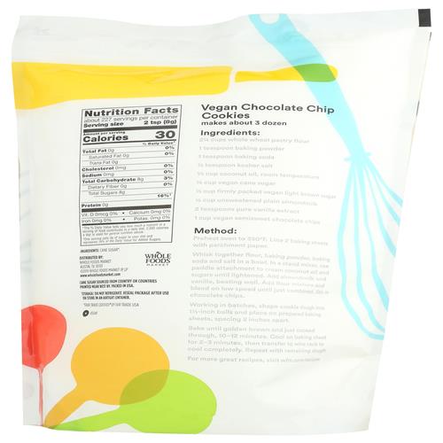 Whole Foods Market, Cane Sugar, 64 Oz