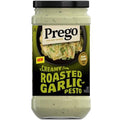 Prego Creamy Roasted Garlic Pesto Pasta Sauce, 14.5 Oz Jar