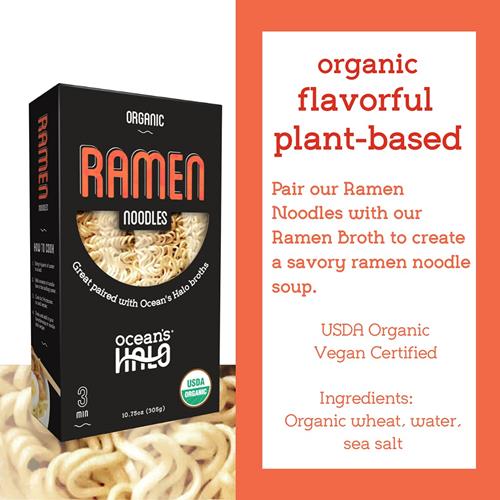 Oceans Halo, Organic Ramen Noodles, Vegan, Usda Organic, 8.4 Ounce