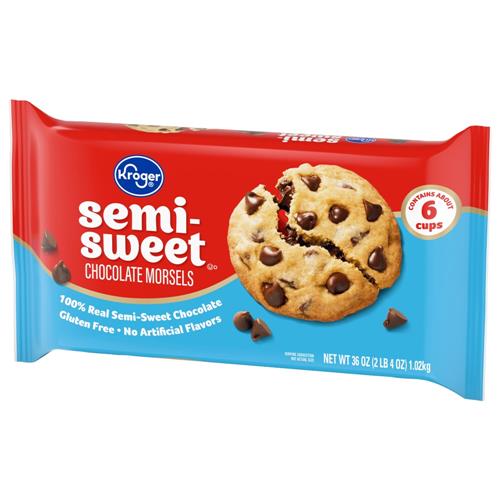 Kroger Semi Sweet Chocolate Baking Chips 36 oz
