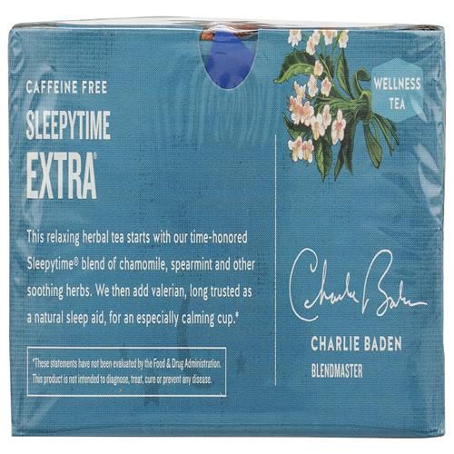 Celestial Seasonings Wellness Tea, Sleepytime Extra, 20 Count Box