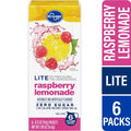Kroger Lite Zero Sugar Raspberry Lemonade Instant Drink Mix Packets 6 packets / 0.33 oz