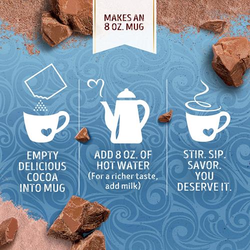 Swiss Miss Reduced Calorie Milk Chocolate Flavored Hot Cocoa Mix, 8 Count Hot Cocoa Mix Packets