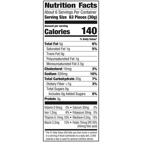 Goldfish Disney Mickey Mouse Cheddar Crackers, Snack Crackers, 6.6 Oz Bag