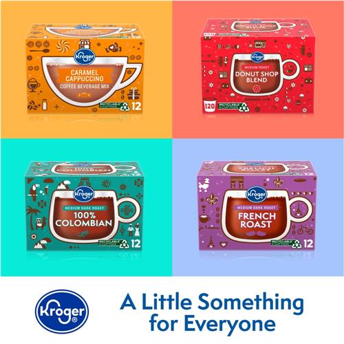 Kroger French Vanilla Cappuccino Coffee Pods 12 ct