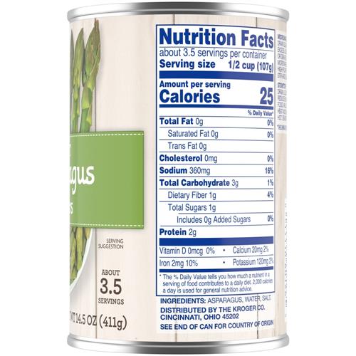 Kroger Cut Asparagus Spears 14.5 oz