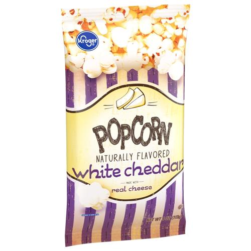Kroger White Cheddar Popcorn 4 oz
