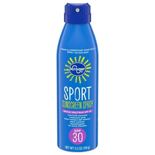 Kroger Sport Sunscreen Spray SPF 30 5.5 fl oz