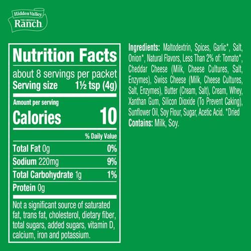 Hidden Valley Ranch Recipes Rancho Taco Premium Recipe Mix, 1 Packet (Package May Vary)