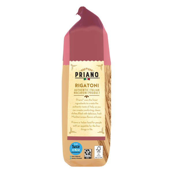 Priano Bronze Cut Rigatoni, 1 lb