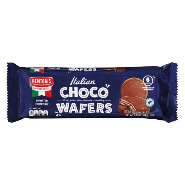 Benton's Italian Choco Wafers, 6 count - 5.08 oz