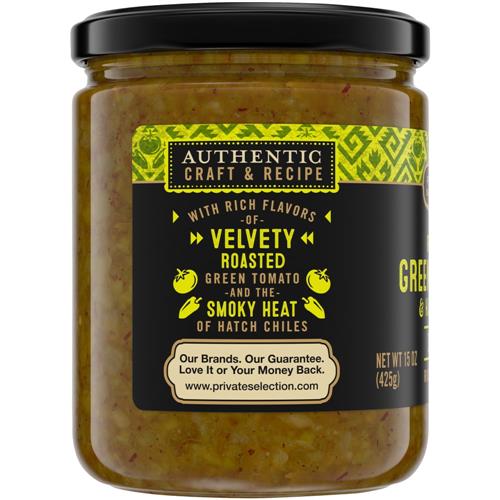 Private Selection Roasted Green Tomato & Hatch Chile Salsa 15 oz