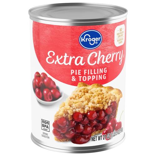 Kroger Extra Cherry Pie Filling 21 oz