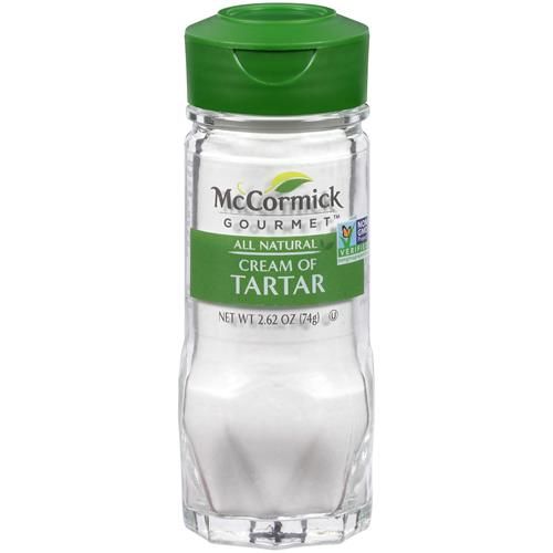 Mccormick Gourmet All Natural Cream Of Tartar, 2.62 Oz