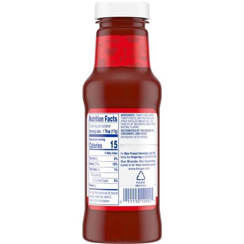 Kroger Chili Sauce Bottle 12 oz