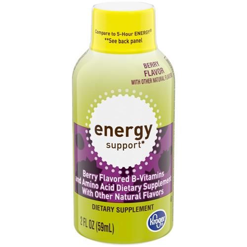 Kroger Berry Energy Shot Bottle 2 fl oz