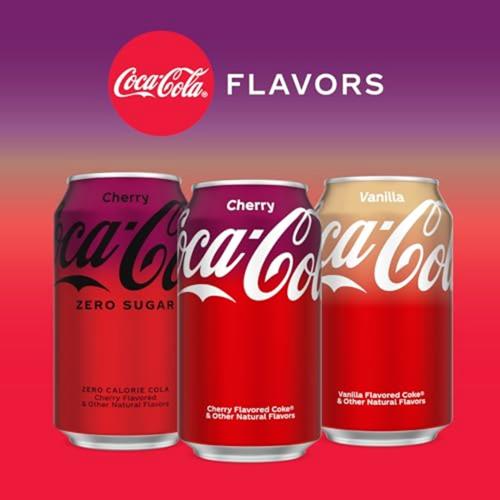 Cherry Coke Mini-Can, 10 Pack