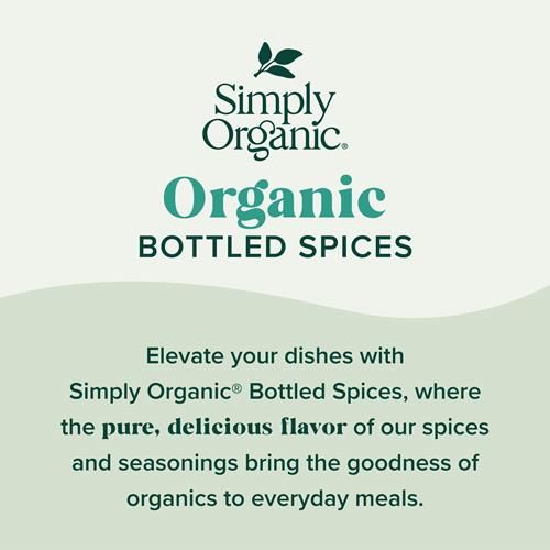Simply Organic Garlic Salt, 4.7 Ounce Bottle, Perfect Blend Of Salt, Garlic And Parsley For Any Savory Dish